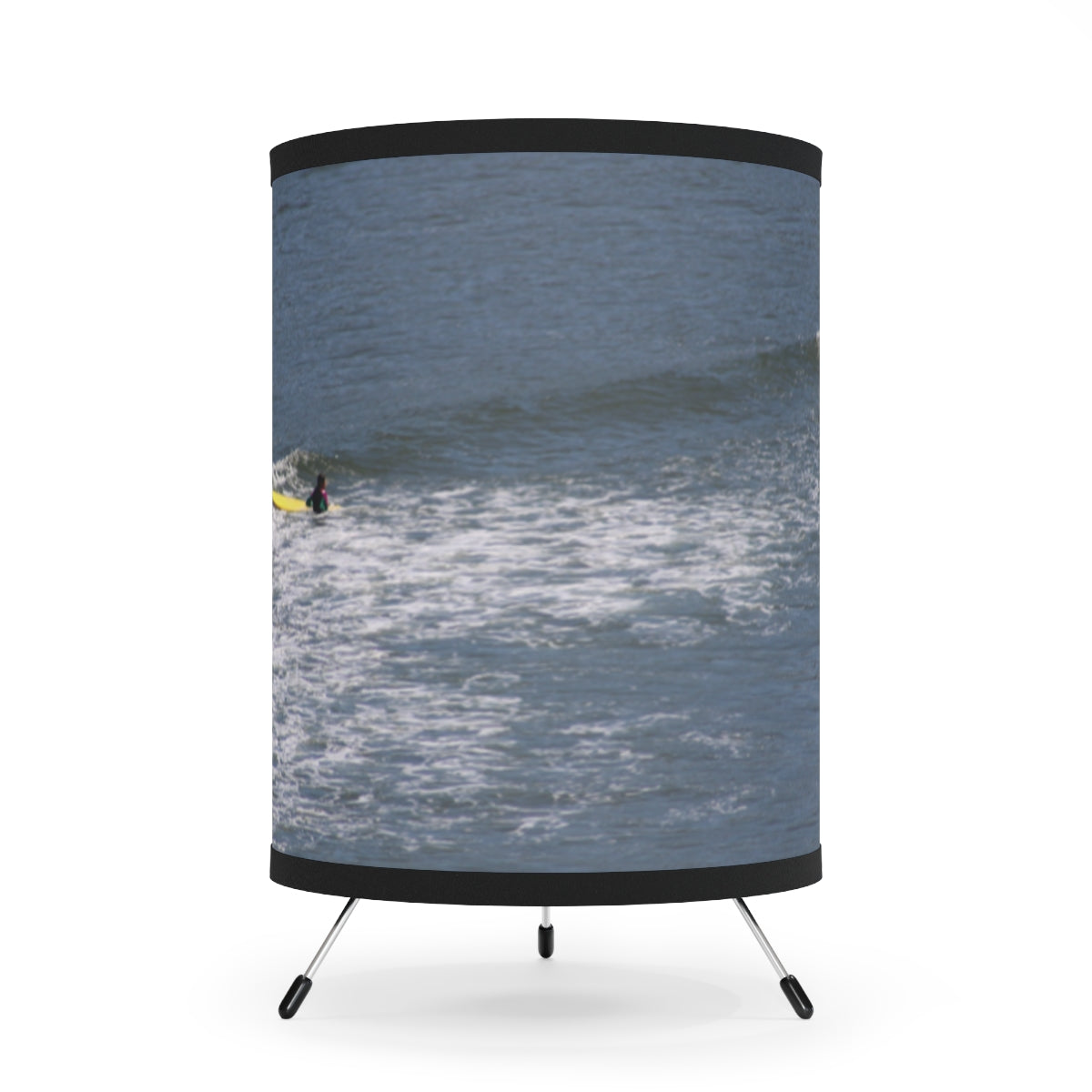 Scenic Ocean Surfing Decorative Room Divider
