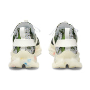 Stylish Floral Patterned Athletic Footwear