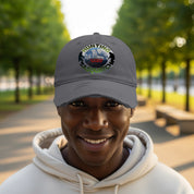 Hunting Sasquatch Design Grey Baseball Cap product