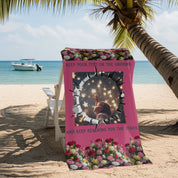 Keep Reaching for the Stars Beach Towel product