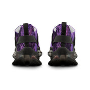 Unique Purple Pattern Athletic Footwear Product