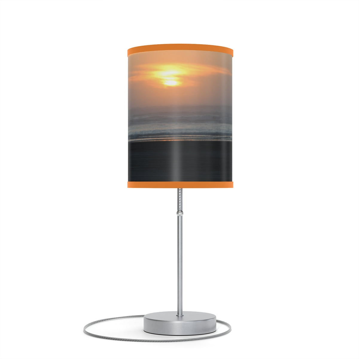 Sunset Beach Scene Decorative Table Lamp