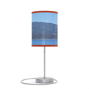 Scenic Mountain and Lake View Table Lamp product