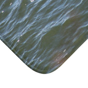 Abstract Water Pattern Design on Blue Surface product