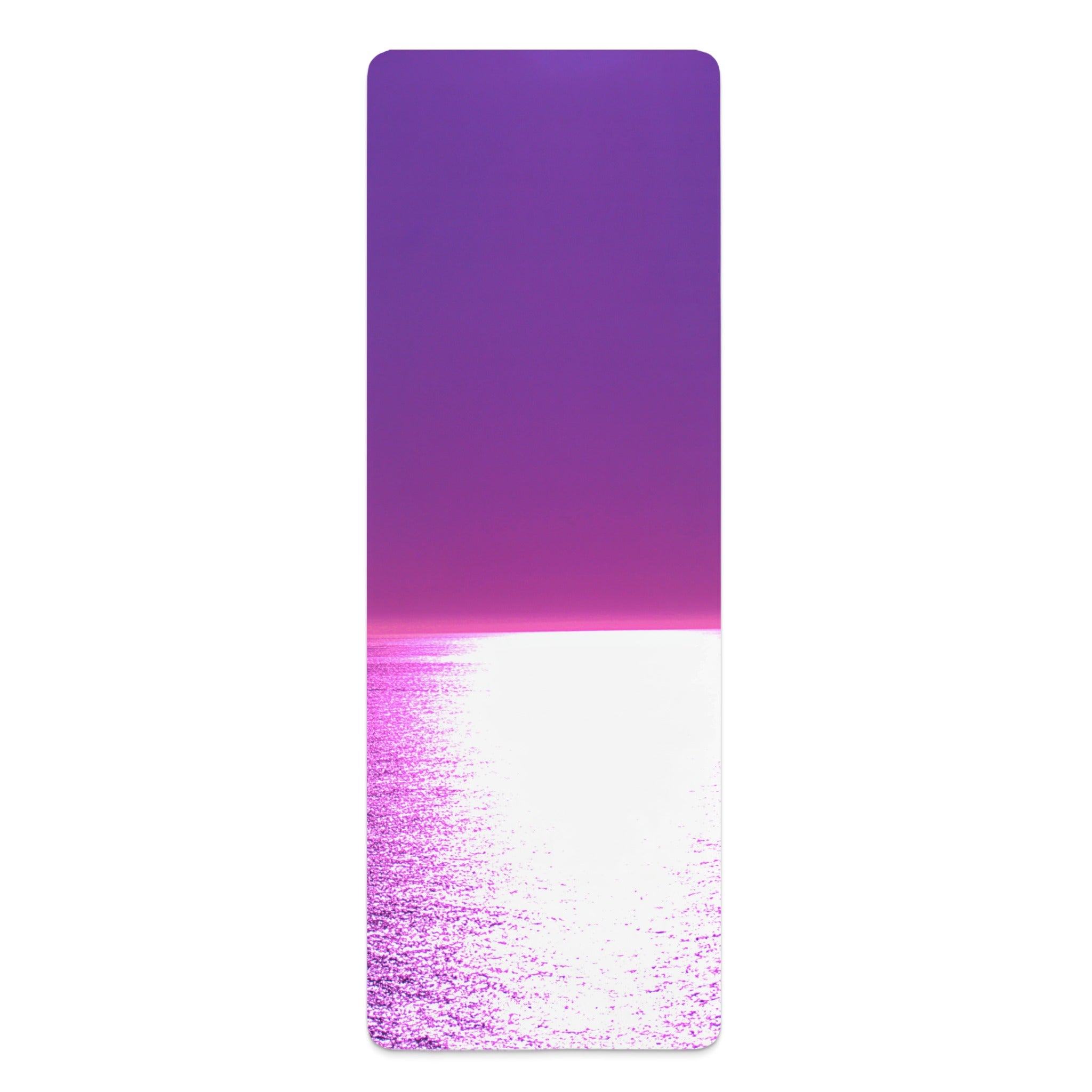 Stunning Purple Sunset Design Yoga Mat product