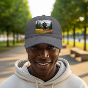 Hunting Samloucin Hat with Bear illustration product type