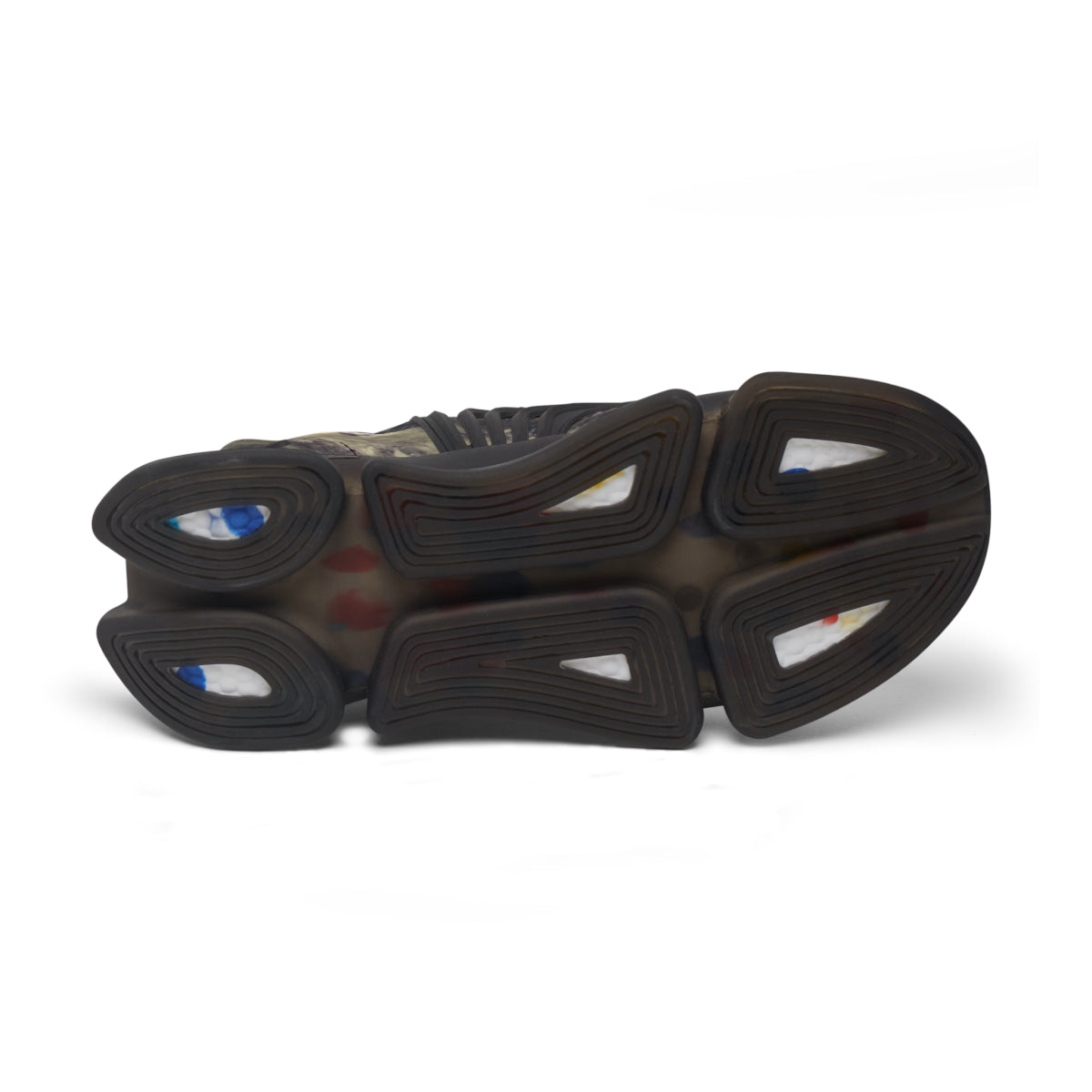 Fashionable Sneakers with Unique Sole Design