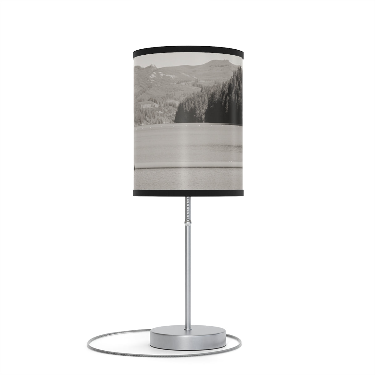 Tranquil Landscape Print Lampshade for Home Decor