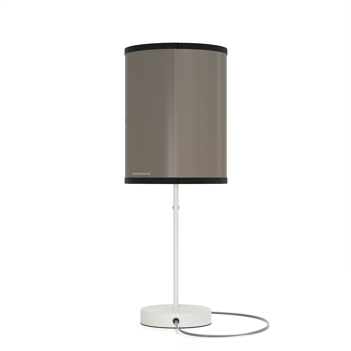 Stylish Minimalist Grey and Black Decorative Lamp