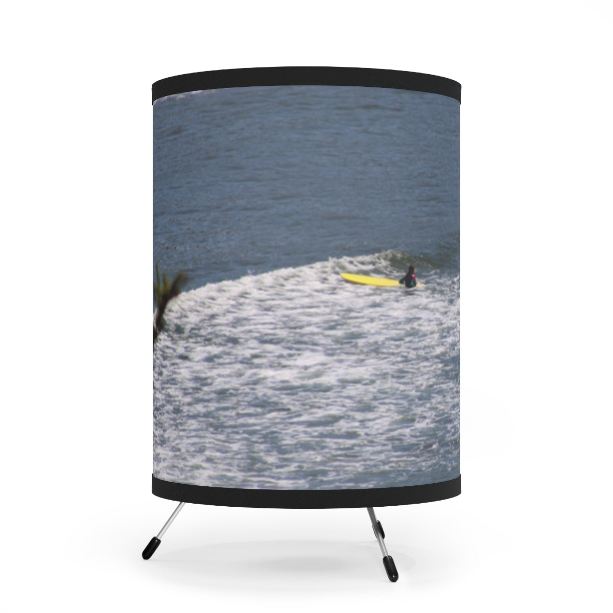 Scenery of Solo Kayaker on Open Waters Lamp Shade