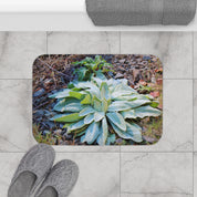 Nature Inspired Botanical Scene Bath Mat