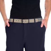 Stylish Men's Belt in Grey for Versatile Wear Accessory