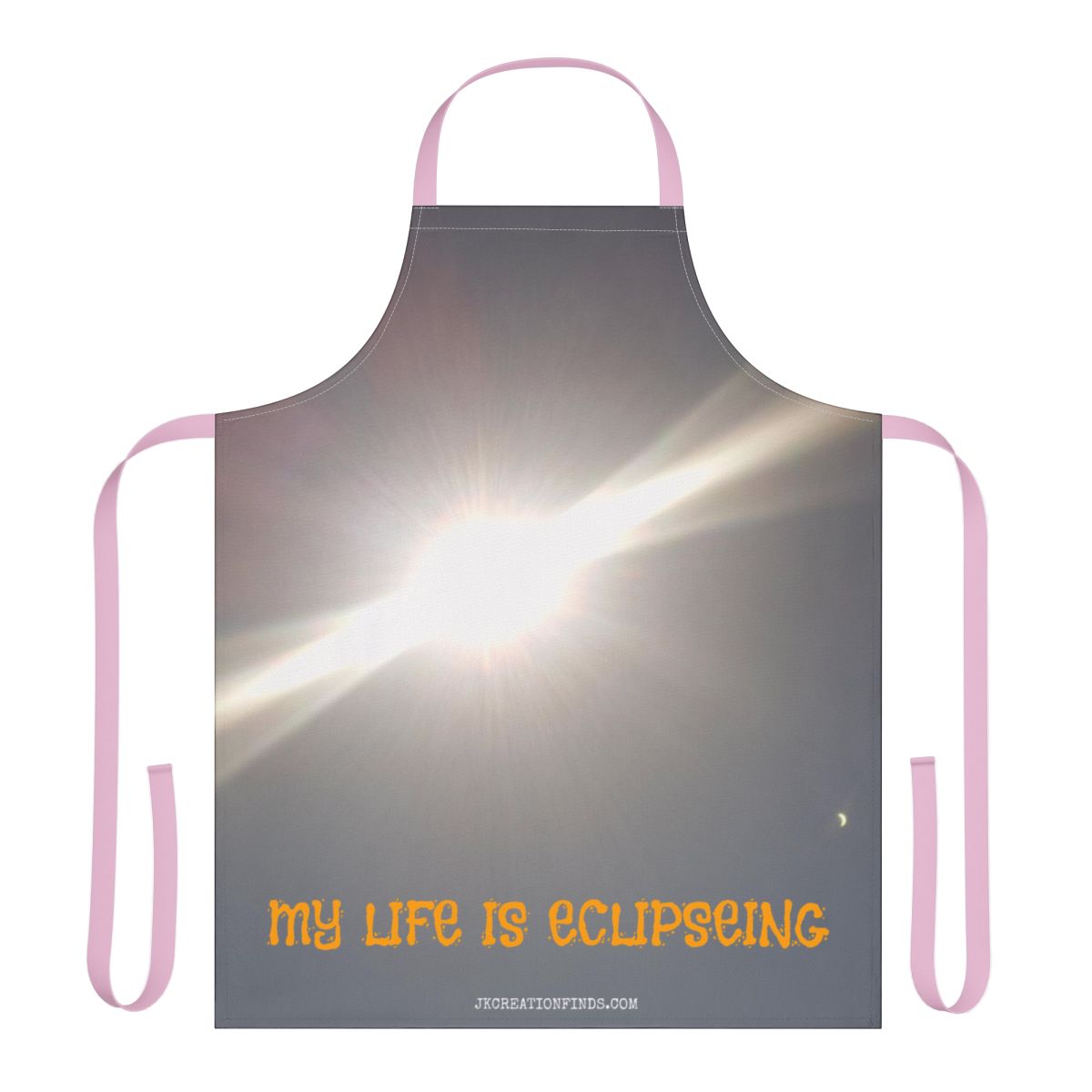 My Life Is Eclipseing Unique Sunlight Design Apron