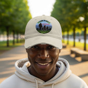 Hunting Sasquatch Adjustable Embroidered Cap product