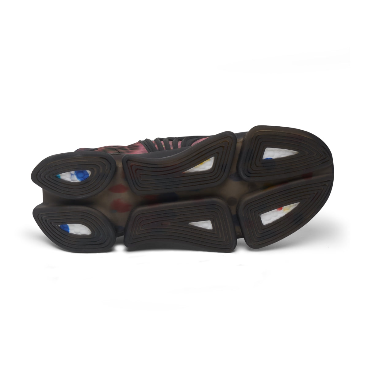 Stylish Athletic Footwear with Unique Sole Design