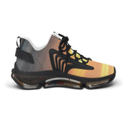 Vibrant futuristic design lace-up sneaker product