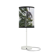 Scenic Forest Table Lamp Creates Serene Ambiance