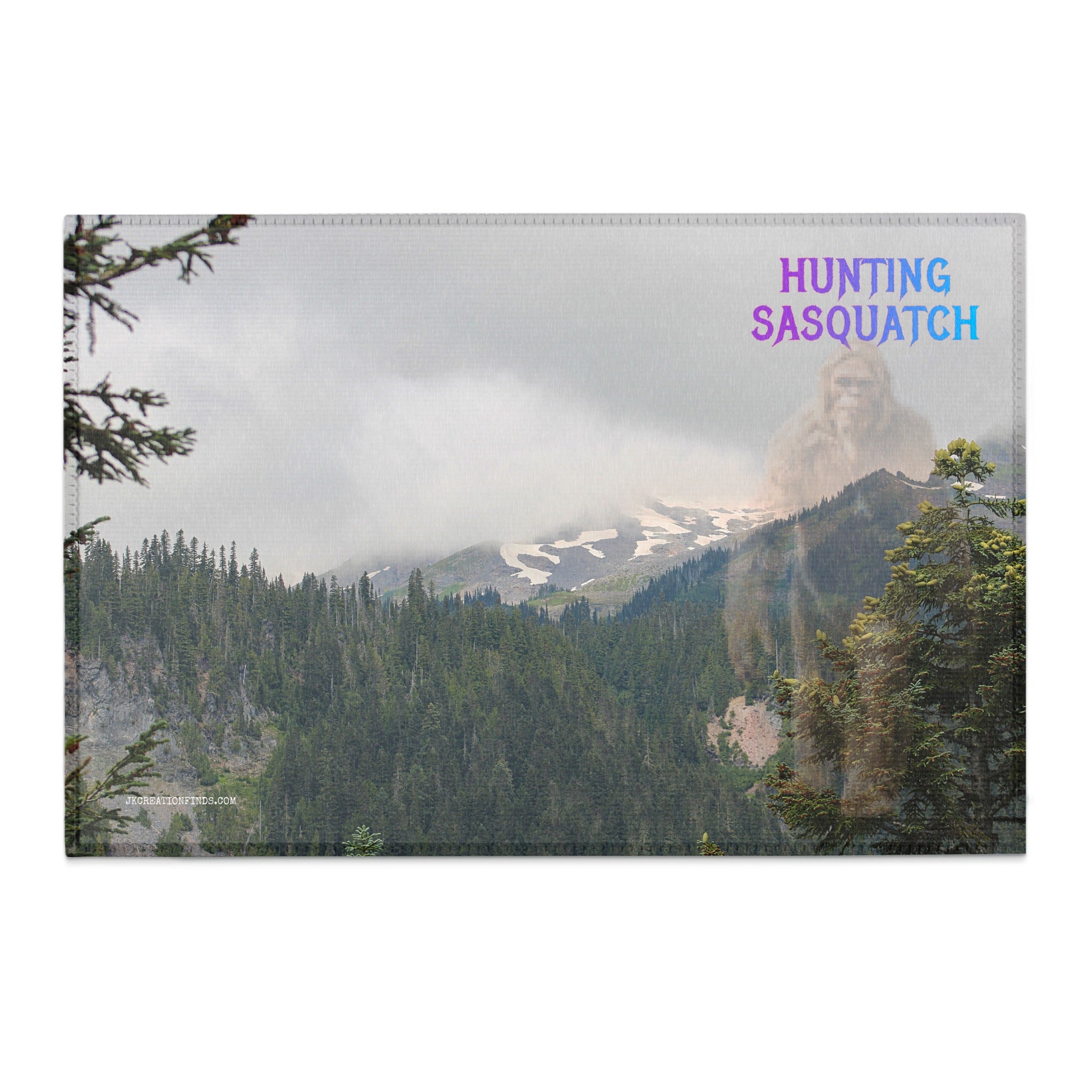Hunting Sasquatch Printed Art Poster product