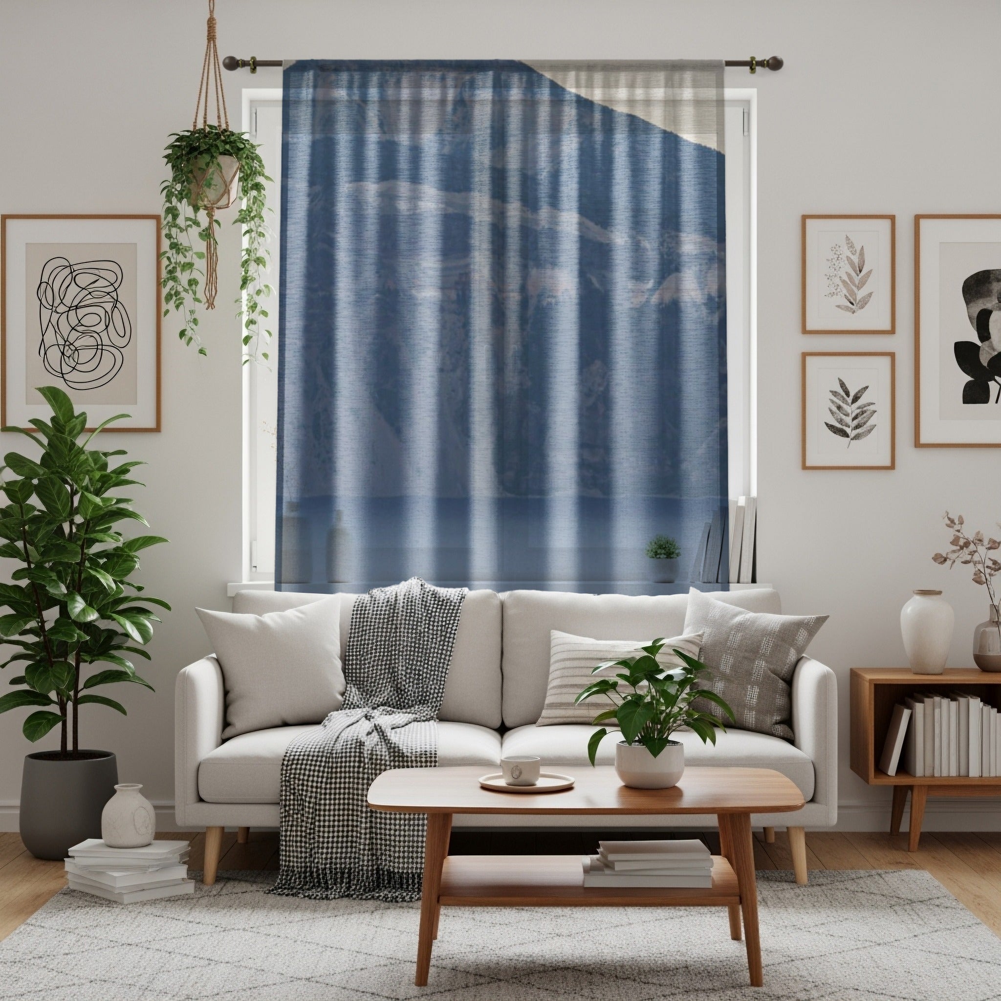 Lake Window Curtain, Mountain View Curtain, Nature Inspired Window Decor, Scenic Window Curtains, Peaceful Home Decor, Lake Scenery Curtain