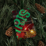 Beautifully Wrapped Christmas Gift Box for Holidays