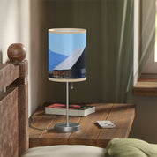 Charming Barn Scene Table Lamp Adds Rustic Touch
