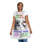 Hunting Sasquatch Geriatric Park Apron Funny Gift