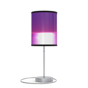 Captivating Purple Sunset Illuminated Table Lamp