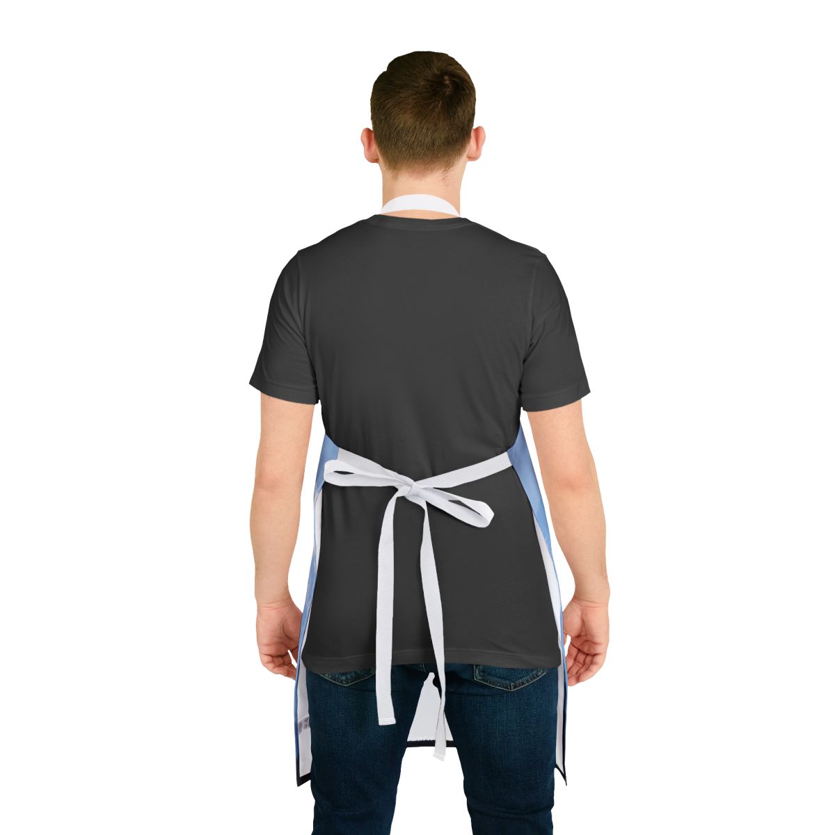 Stylish Adjustable Apron with Comfortable Back Ties