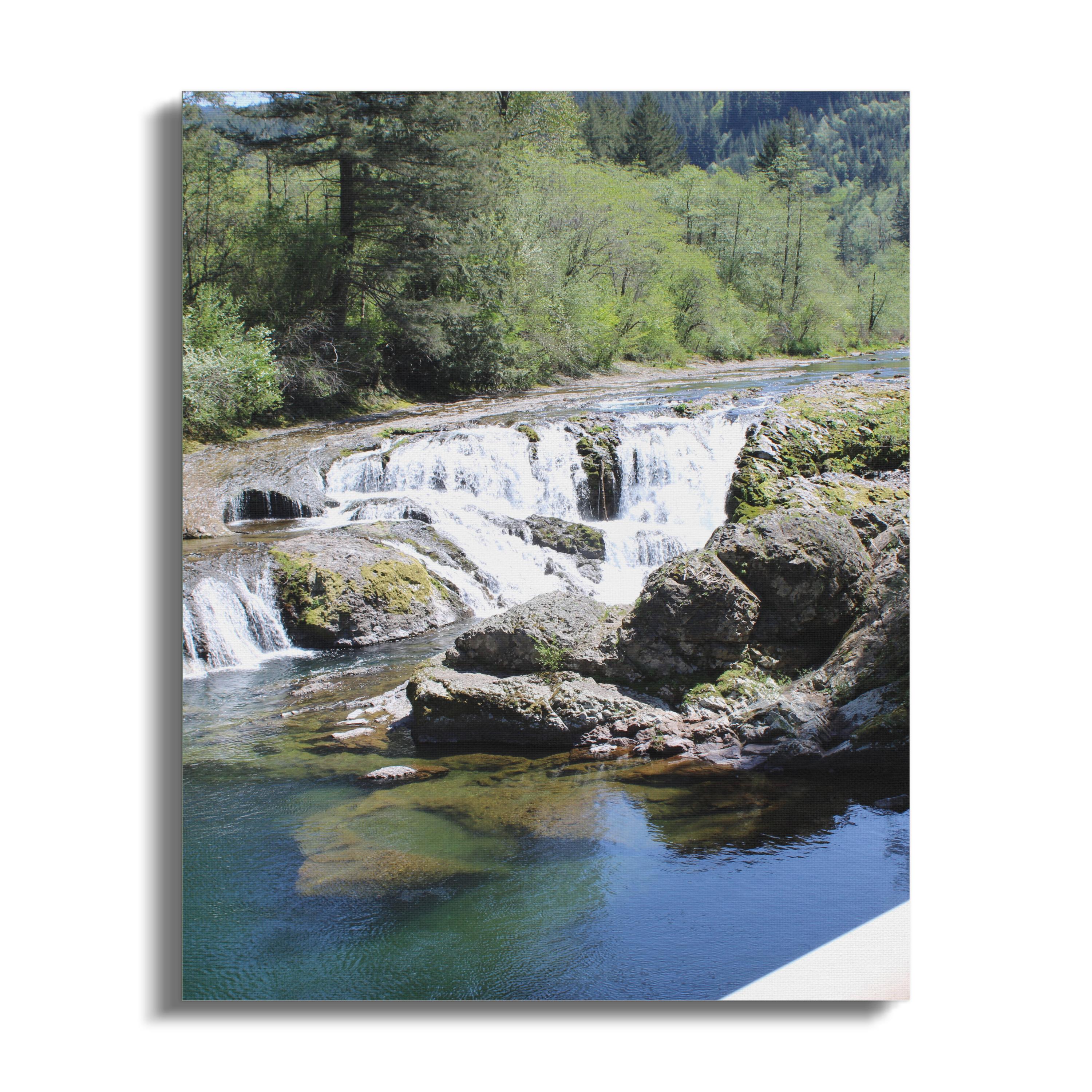 Scenic Waterfall Nature Canvas Wall Art product type