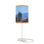 Beautiful Scenic View Printed Table Lamp