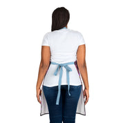 Stylish Multi-Colored Back Tie Apron for Versatile Use