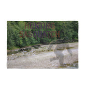 Hunting Sasquatch Design on Wall Tapestry product type