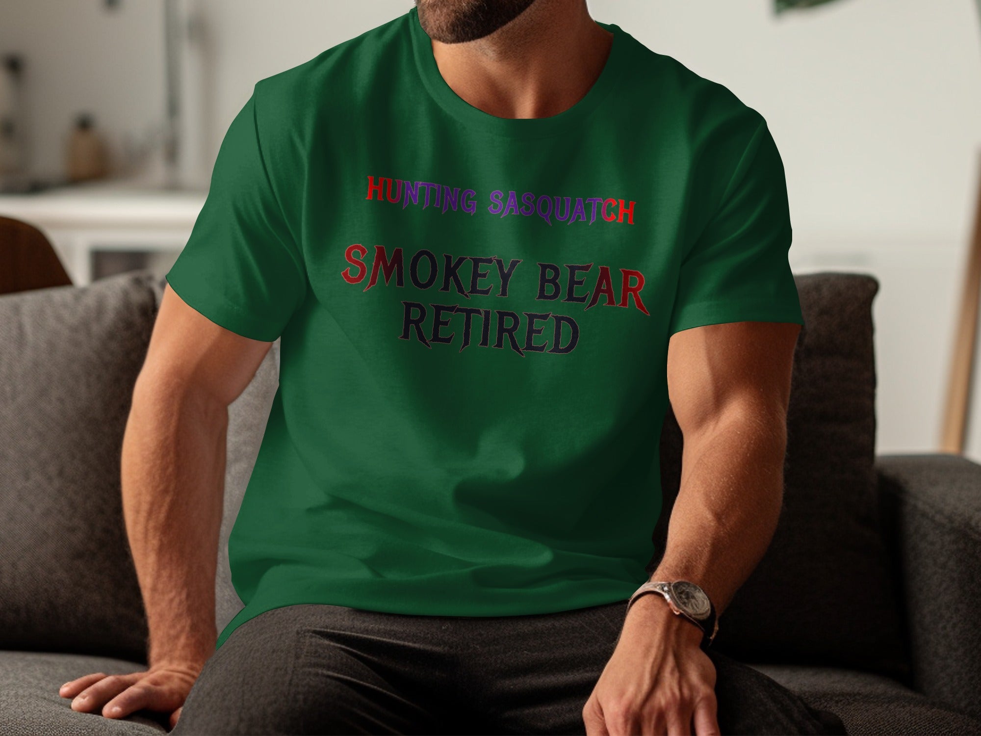 Hunting Sasquatch Smokey Bear Retired product type
