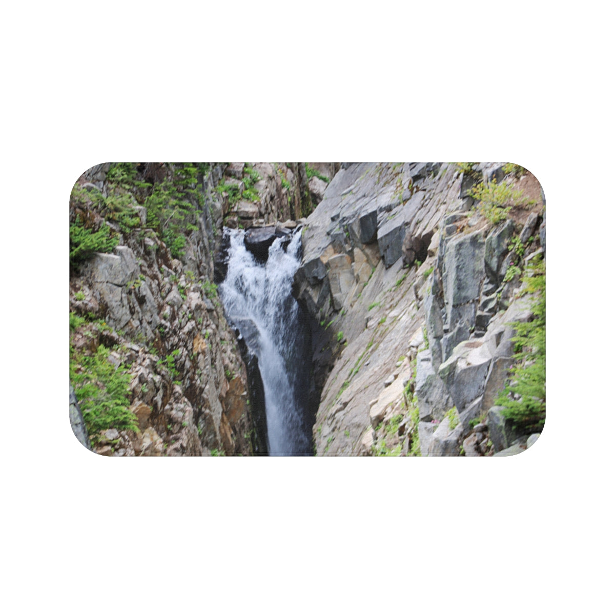 Stunning Rocky Mountain Waterfall Picture