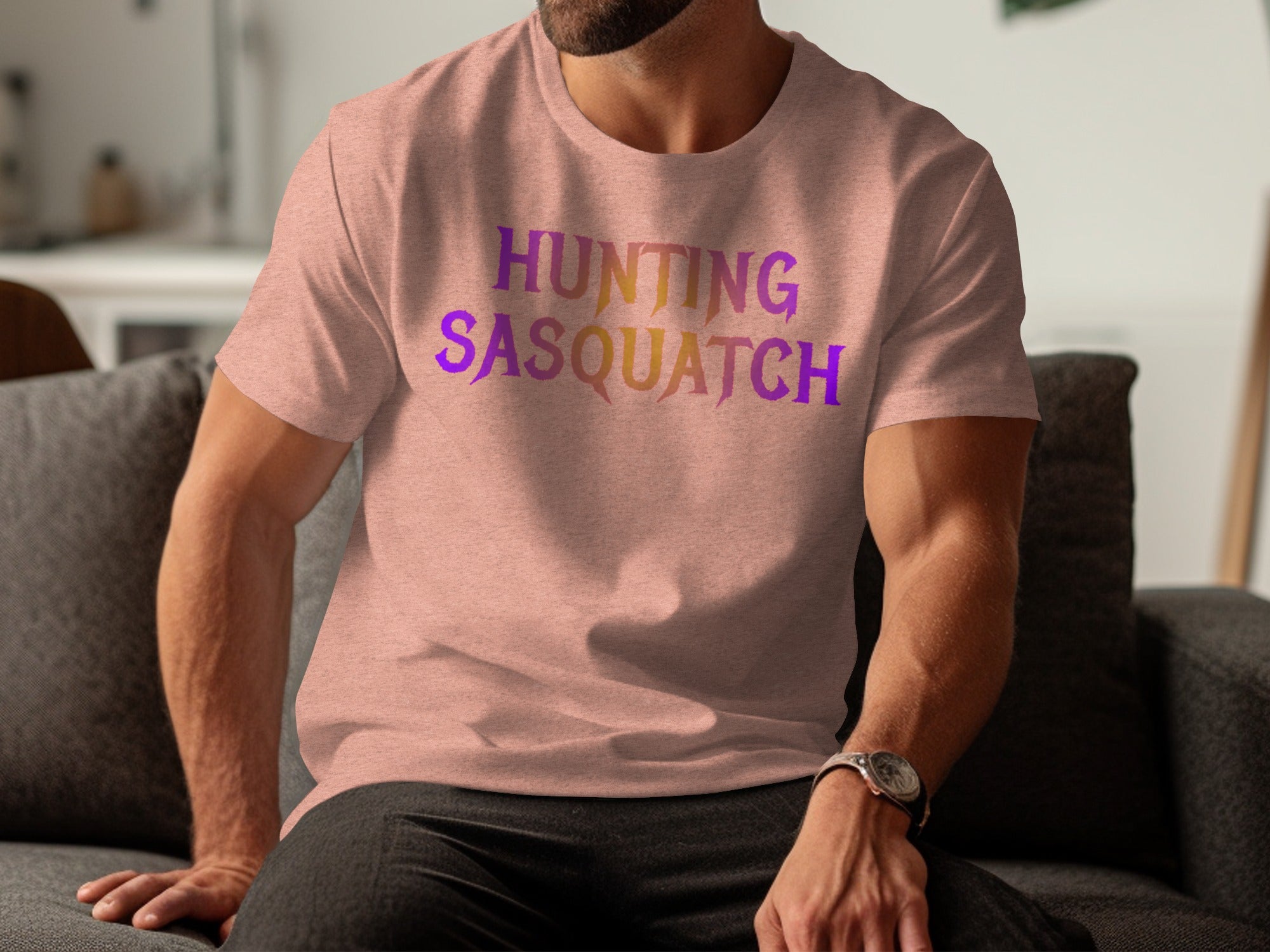Hunting Sasquatch Graphic Tee shirt product type
