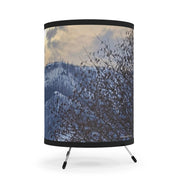 Mountain Overlook at Dusk Nature Landscape Lamp