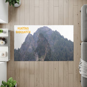 Hunting Sasquatch Mountain Forest Art Rug product