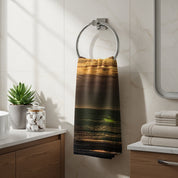 Stunning Sunset Beach Scene Bathroom Towel product
