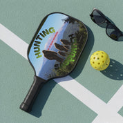 Hunting Sasquatch Design Unique Pickleball Paddle Product