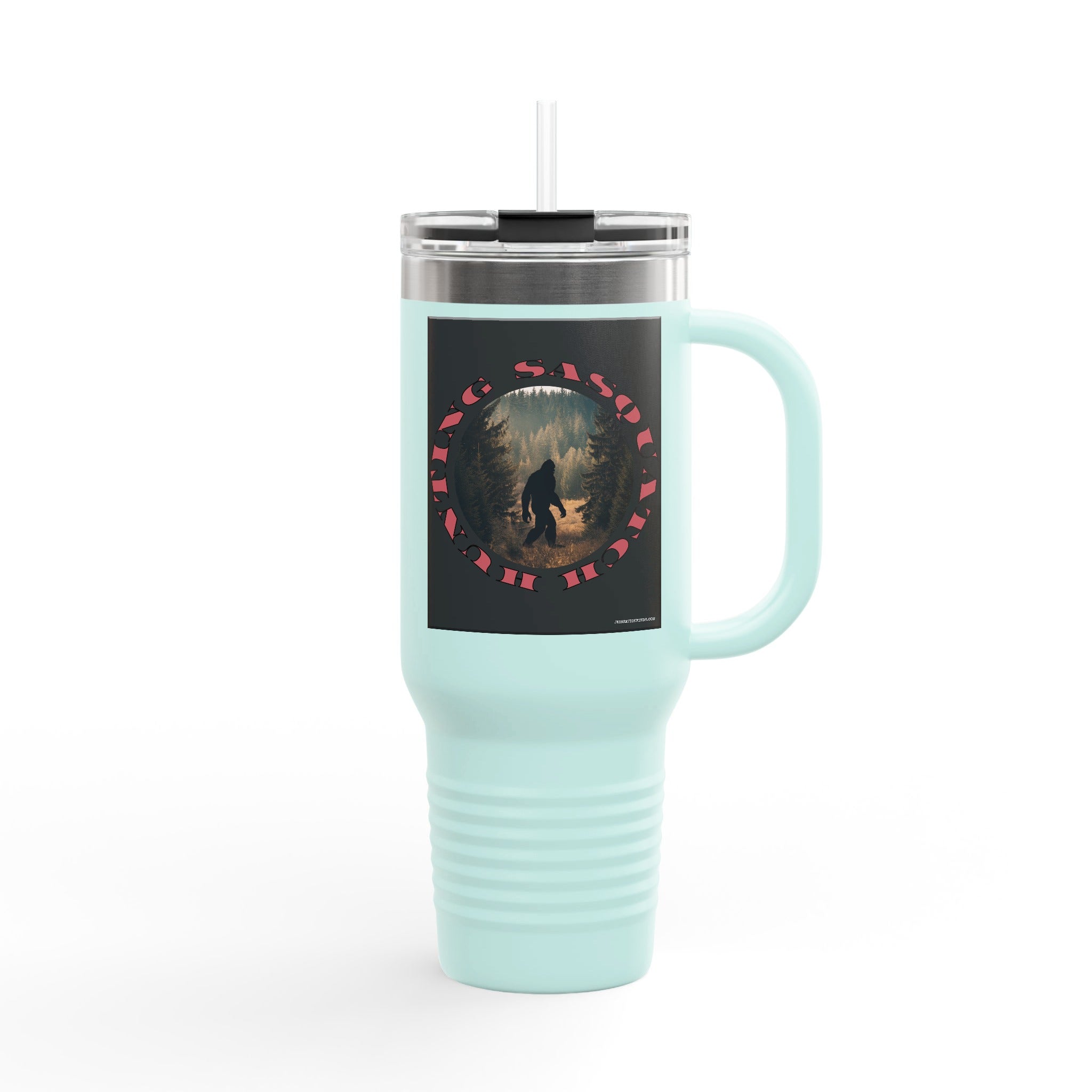 Bigfoot Design Large Travel Mug Drinkware Product