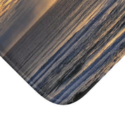 Golden Sunset Waves Beach Scene product