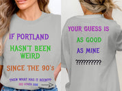 If Portland Hasn't Been Weird Since 90's Shirt product type