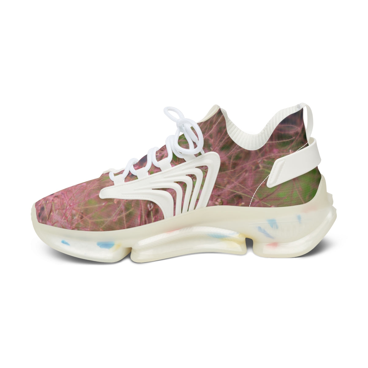 Stylish Athletic Shoe with Unique Vibrant Design