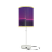 Purple Night Sky Ocean Tabletop Lamp