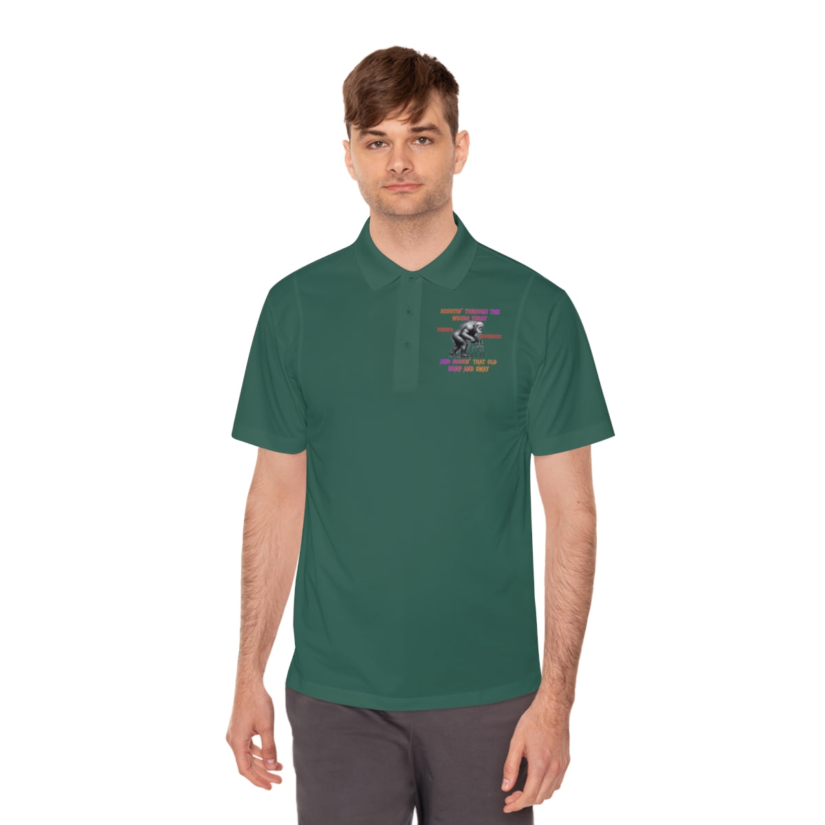Funny Tennis Dad Polo Shirt Cool Sports Design Apparel