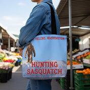 Hunting Sasquatch Tote Bag in Mount St Helens product type