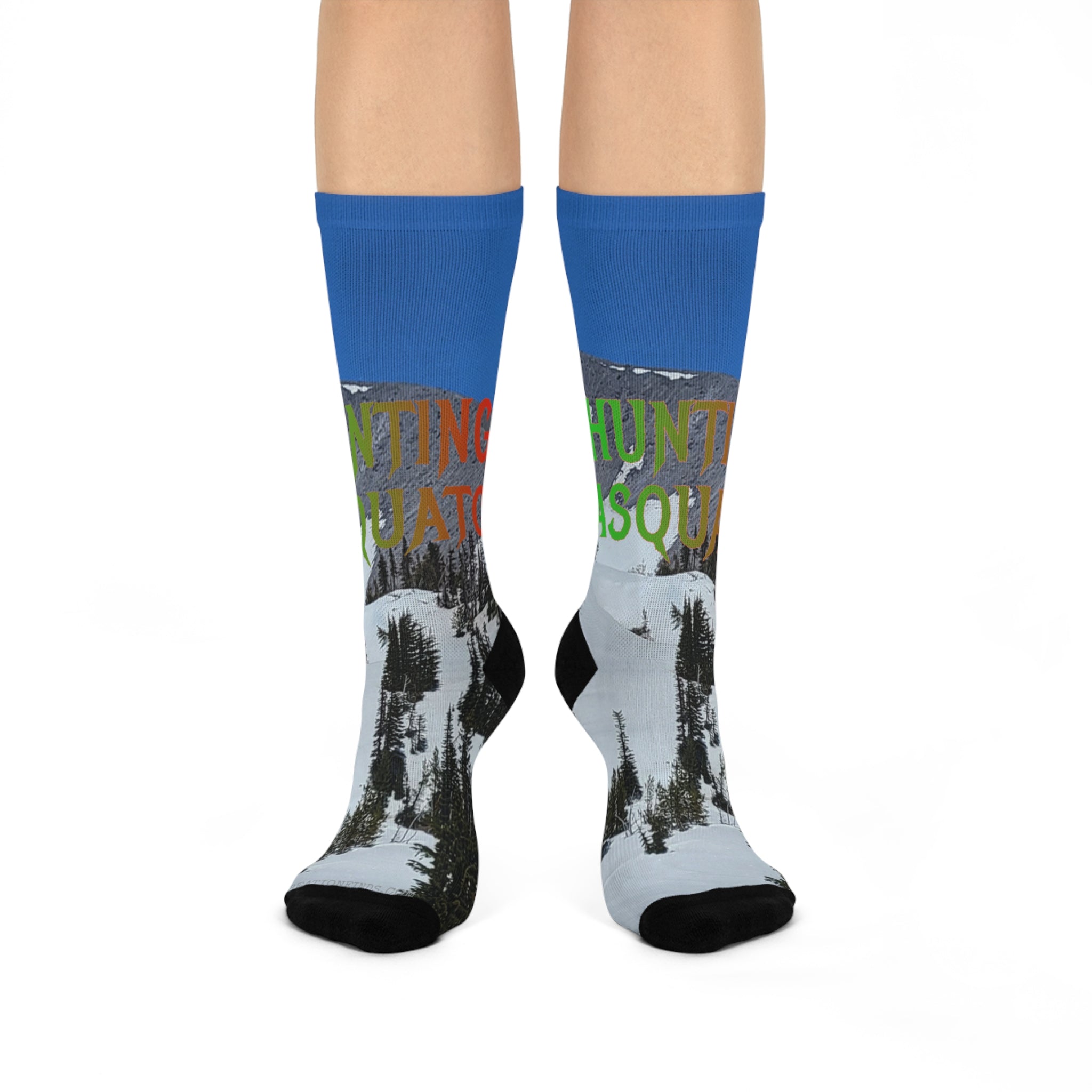Hunting Sasquatch Graphic Socks product type