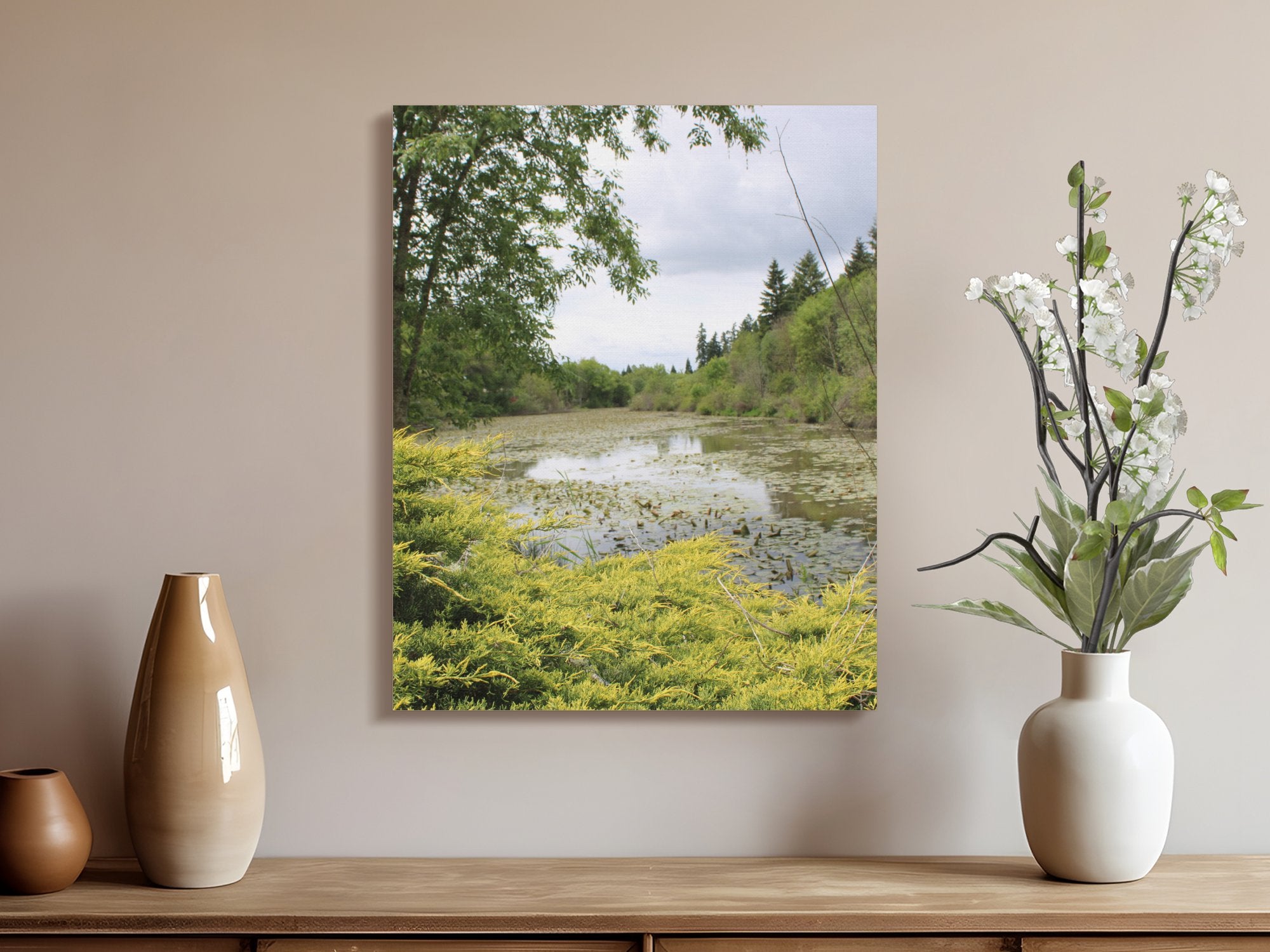 Serene Landscape Wall Art Canvas Home Decor product