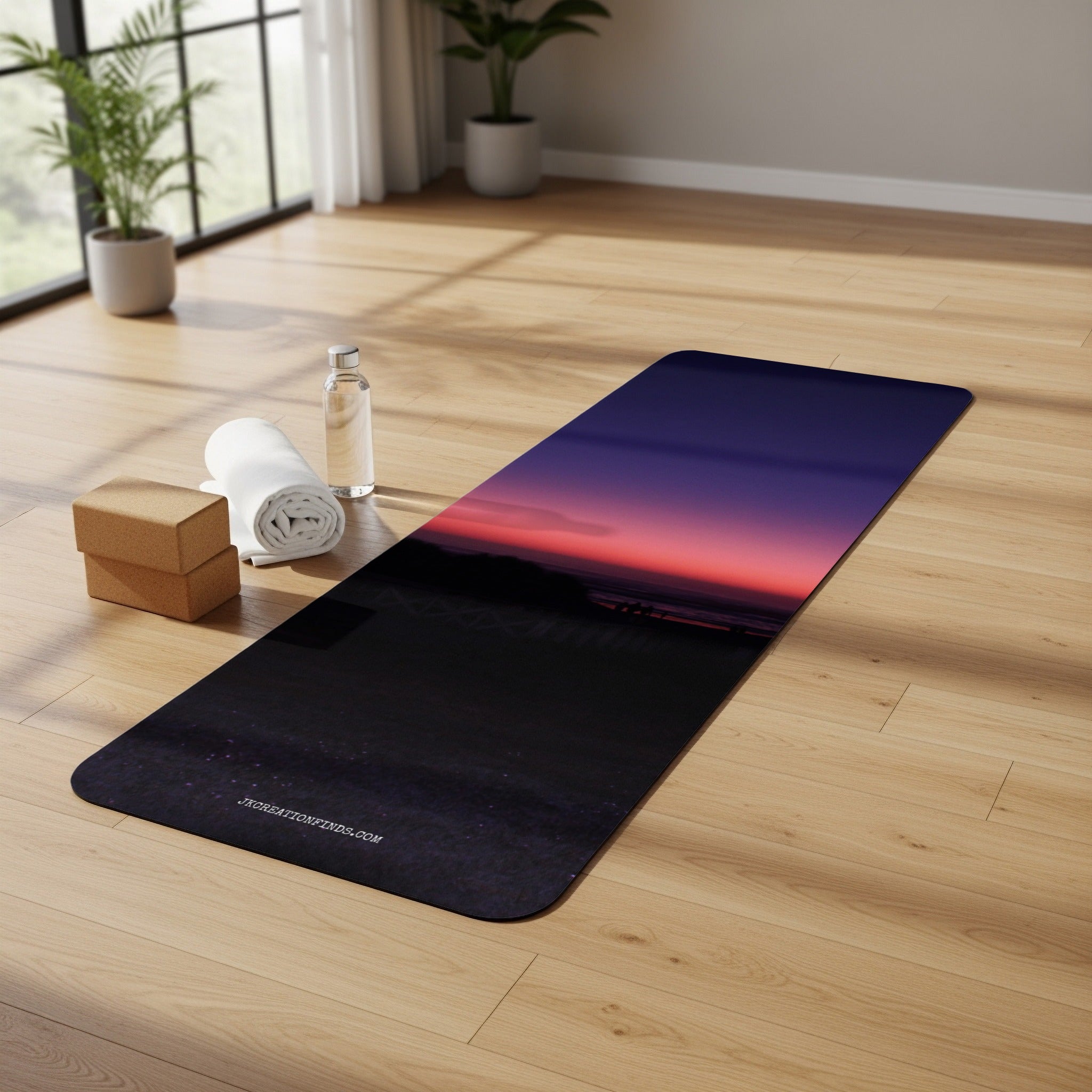 Stunning Sunset Print Yoga Mat product type