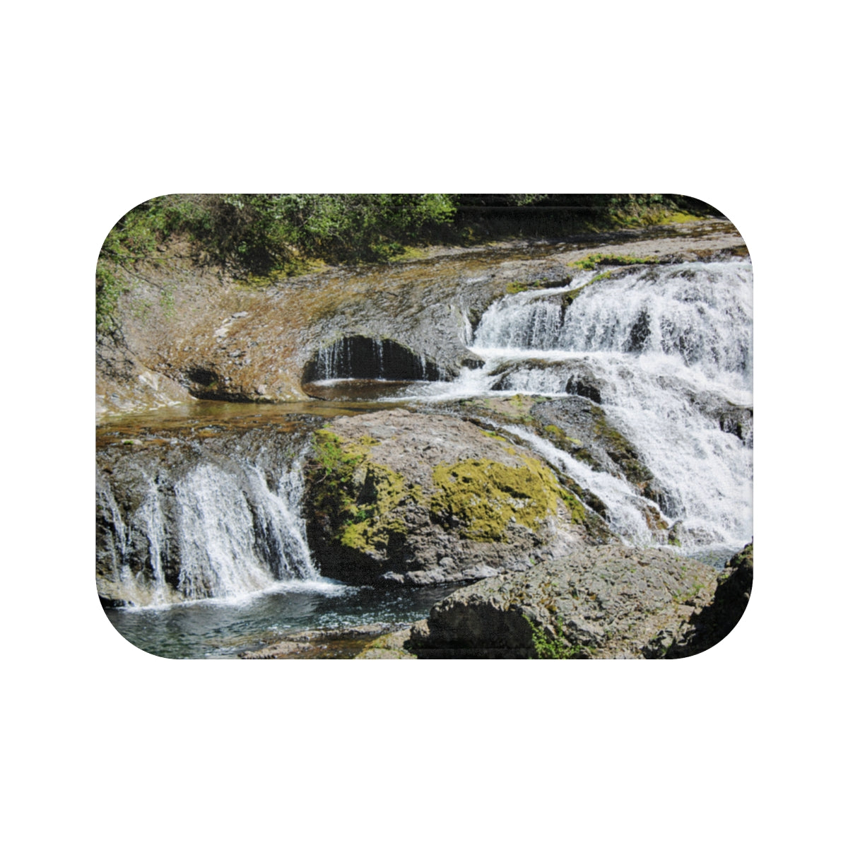 Beautiful Scenic Waterfall Landscape Image for Wall Decor